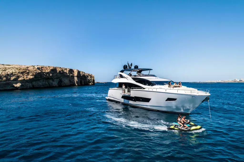 Sam K by Sunseeker - Special Offer for a private Motor Yacht Charter in Amalfi Coast with a crew