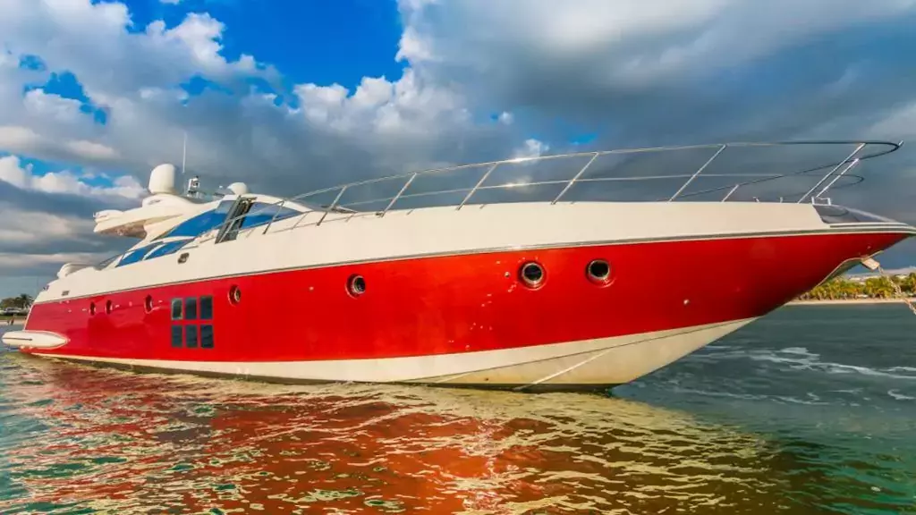 Scarlet by Azimut - Special Offer for a private Motor Yacht Charter in Bequia with a crew