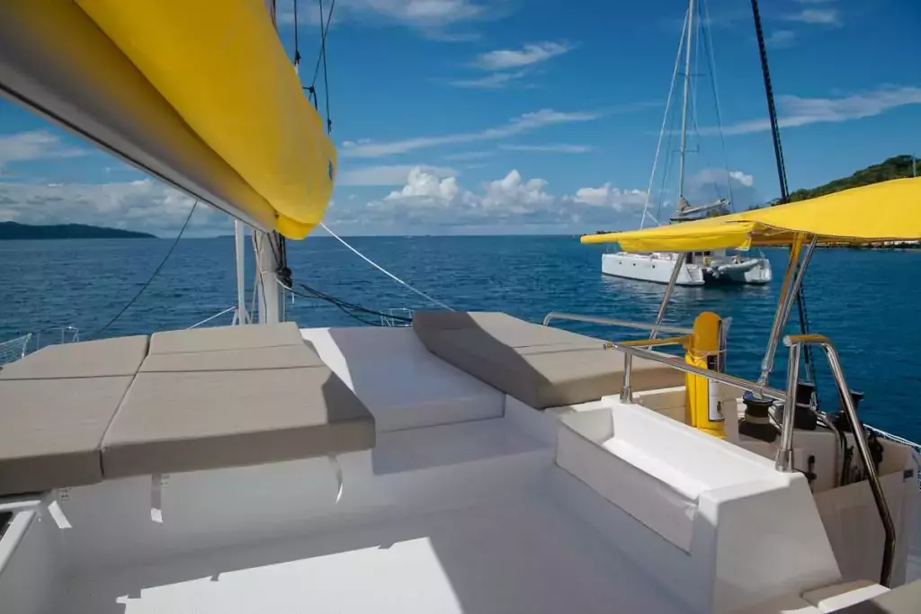 Saba 50 by Fountaine Pajot - Top rates for a Charter of a private Sailing Catamaran in French Polynesia