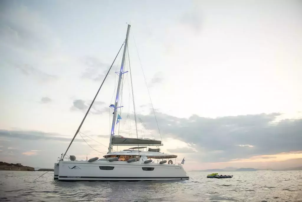 Sea Energy V by Fountaine Pajot - Special Offer for a private Sailing Catamaran Charter in Mykonos with a crew