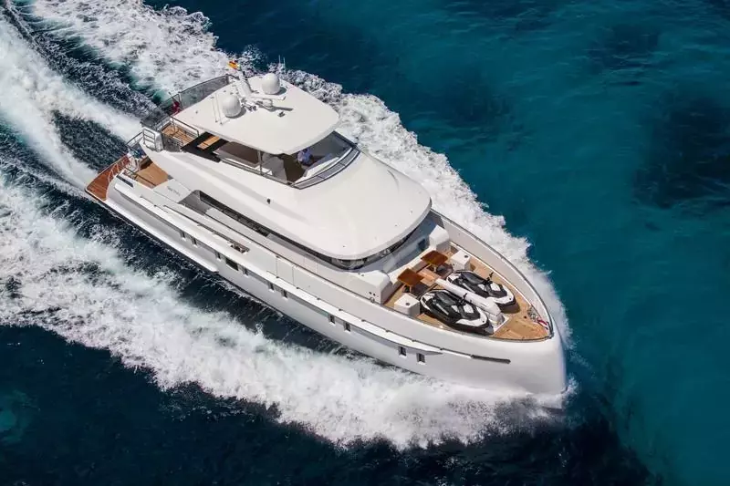 Sea Story by Vanquish Yachts - Top rates for a Charter of a private Motor Yacht in Spain