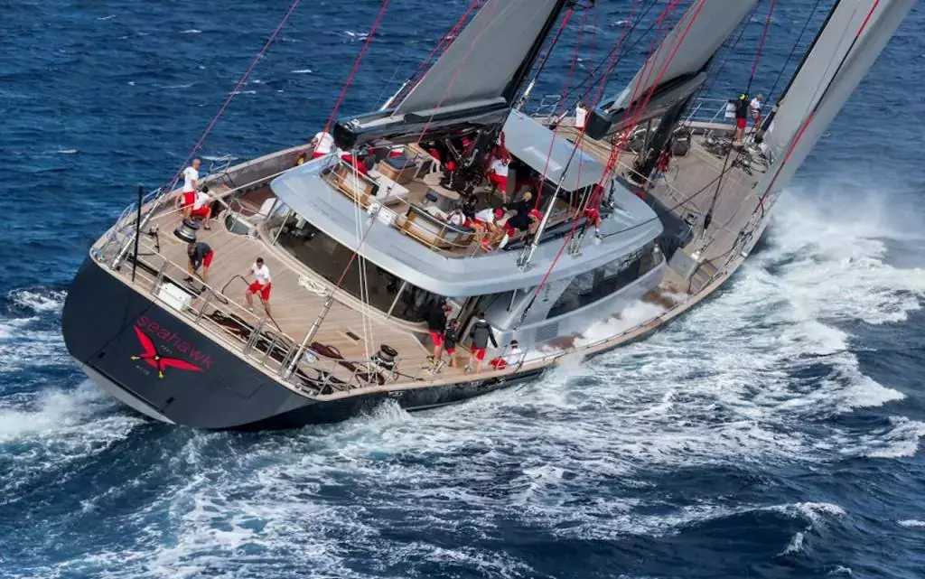 Seahawk by Perini Navi - Special Offer for a private Motor Sailer Charter in St John with a crew