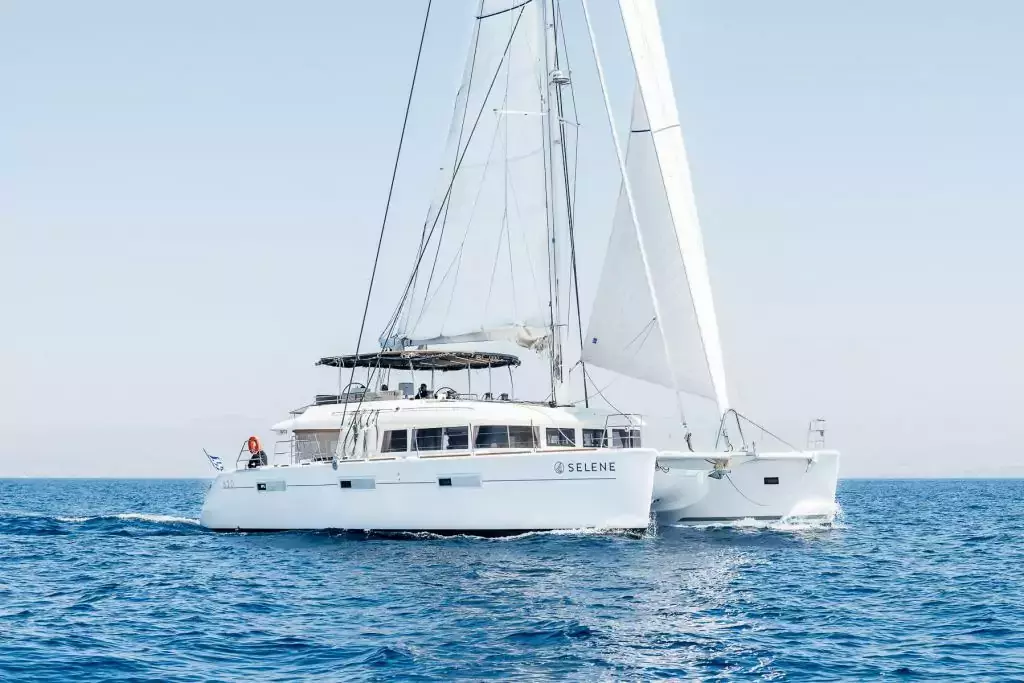 Selene by Lagoon - Special Offer for a private Sailing Catamaran Charter in Corfu with a crew