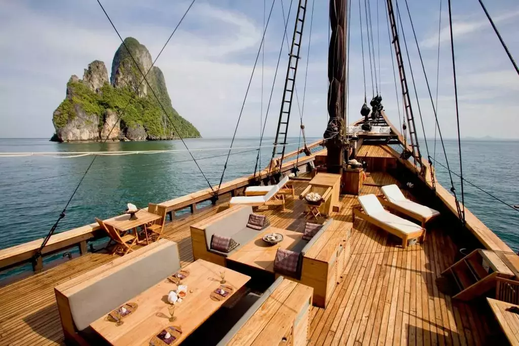 Silolona by Konjo Boat Builders - Special Offer for a private Motor Sailer Charter in Labuan Bajo with a crew