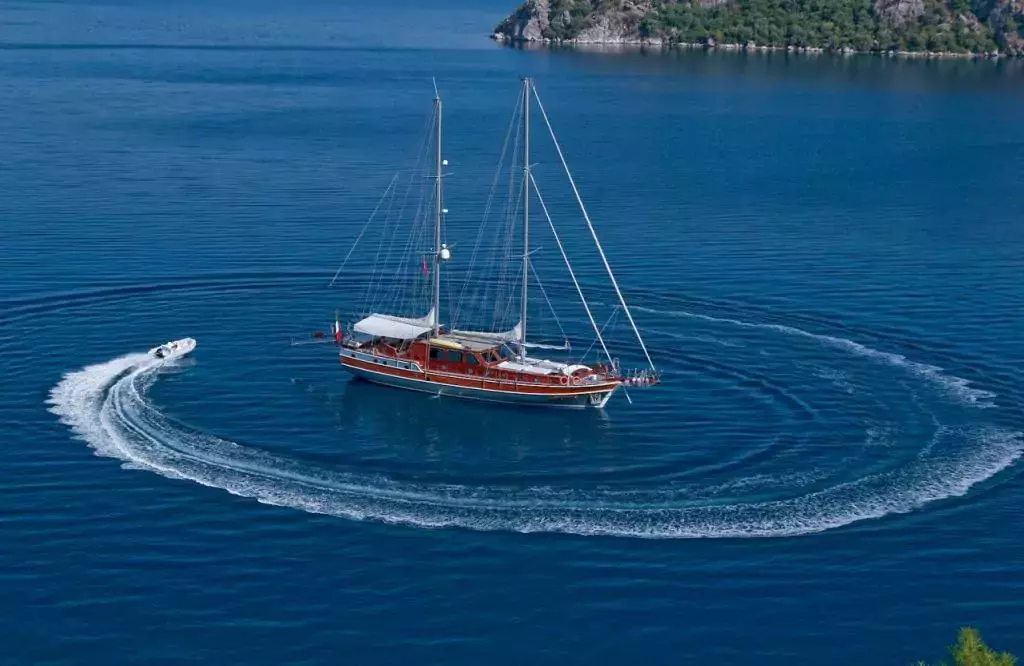Silver Star by Emre Oguz - Special Offer for a private Motor Sailer Charter in Sardinia with a crew