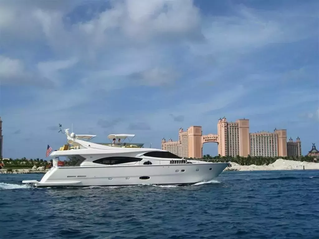 Sioux Empress by Ferretti - Special Offer for a private Motor Yacht Charter in Virgin Gorda with a crew