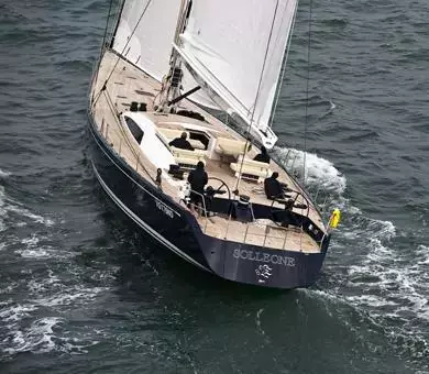 Solleone III by Nautor's Swan - Special Offer for a private Motor Sailer Rental in Cannes with a crew