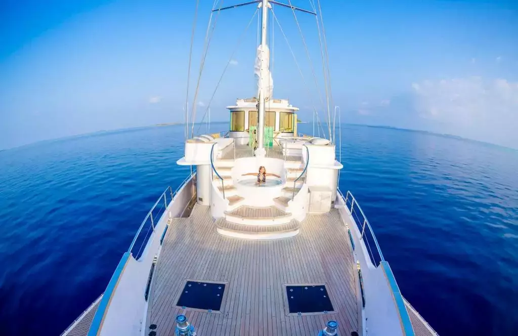 Soneva In Aqua by Ta Yang - Special Offer for a private Motor Sailer Rental in Mahe with a crew