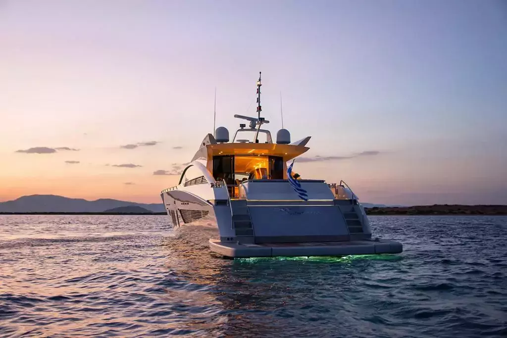 Sun Anemos by Couach - Special Offer for a private Motor Yacht Charter in Zakynthos with a crew
