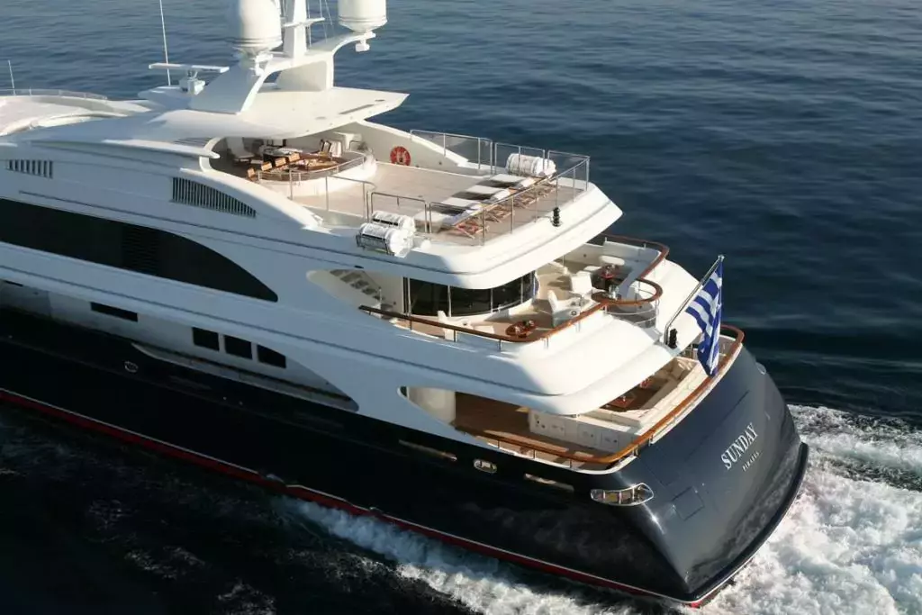 Sunday by Benetti - Top rates for a Charter of a private Superyacht in Greece