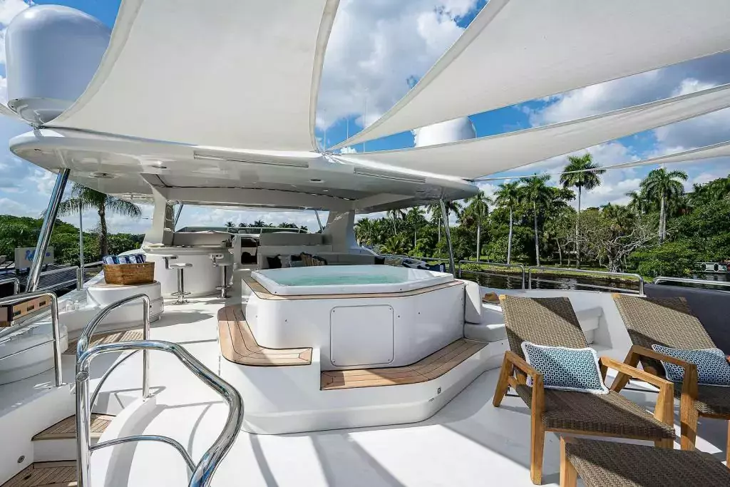 Sweet Emocean by Azimut - Special Offer for a private Motor Yacht Charter in Fort-de-France with a crew