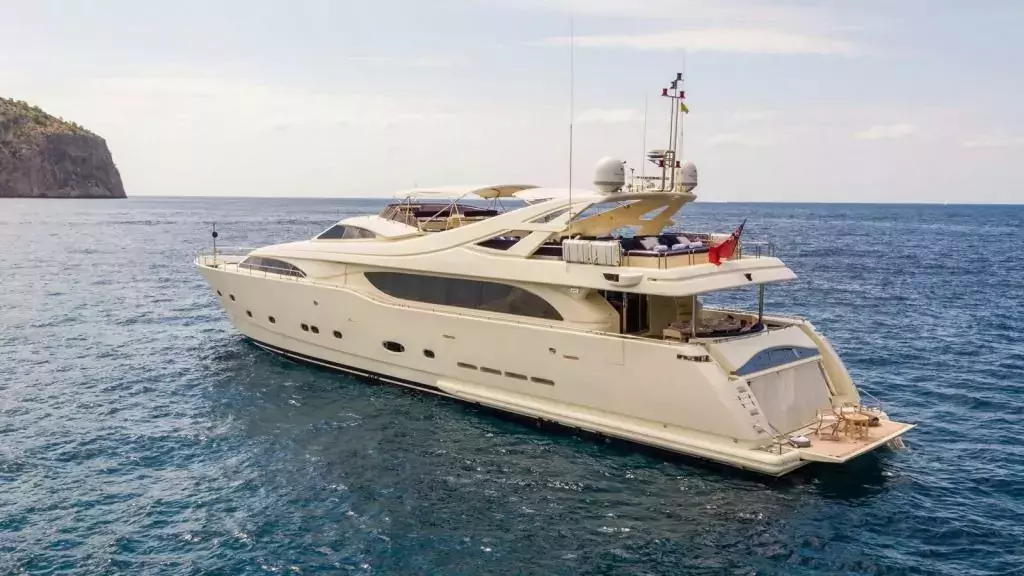 Tacos Of The Seas by Ferretti - Special Offer for a private Motor Yacht Charter in Sifnos with a crew