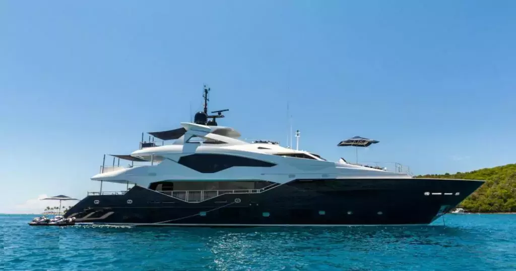 Take 5 by Sunseeker - Top rates for a Charter of a private Superyacht in St Barths
