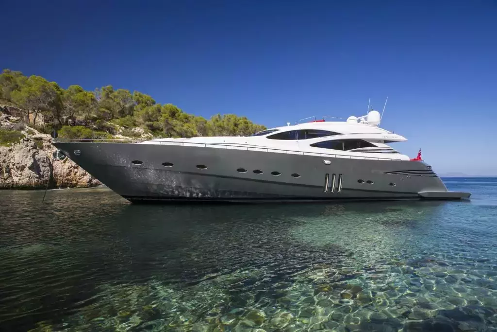 Tiger Lily of London by Pershing - Special Offer for a private Motor Yacht Charter in Denia with a crew