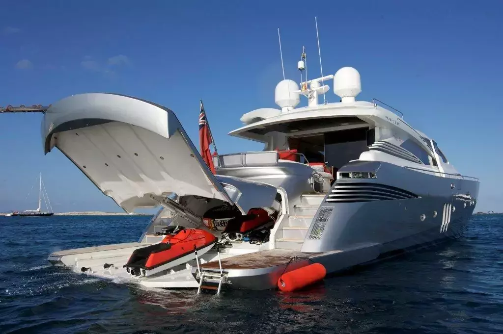Tiger Lily of London by Pershing - Special Offer for a private Motor Yacht Charter in Mallorca with a crew