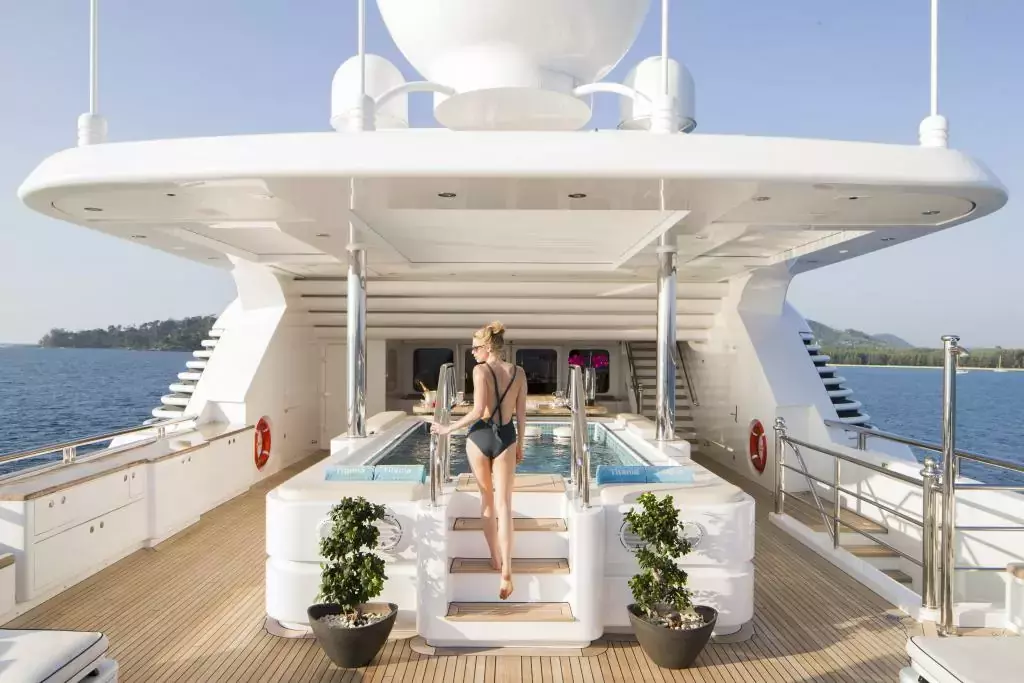 Titania by Lurssen - Top rates for a Charter of a private Superyacht in St Barths