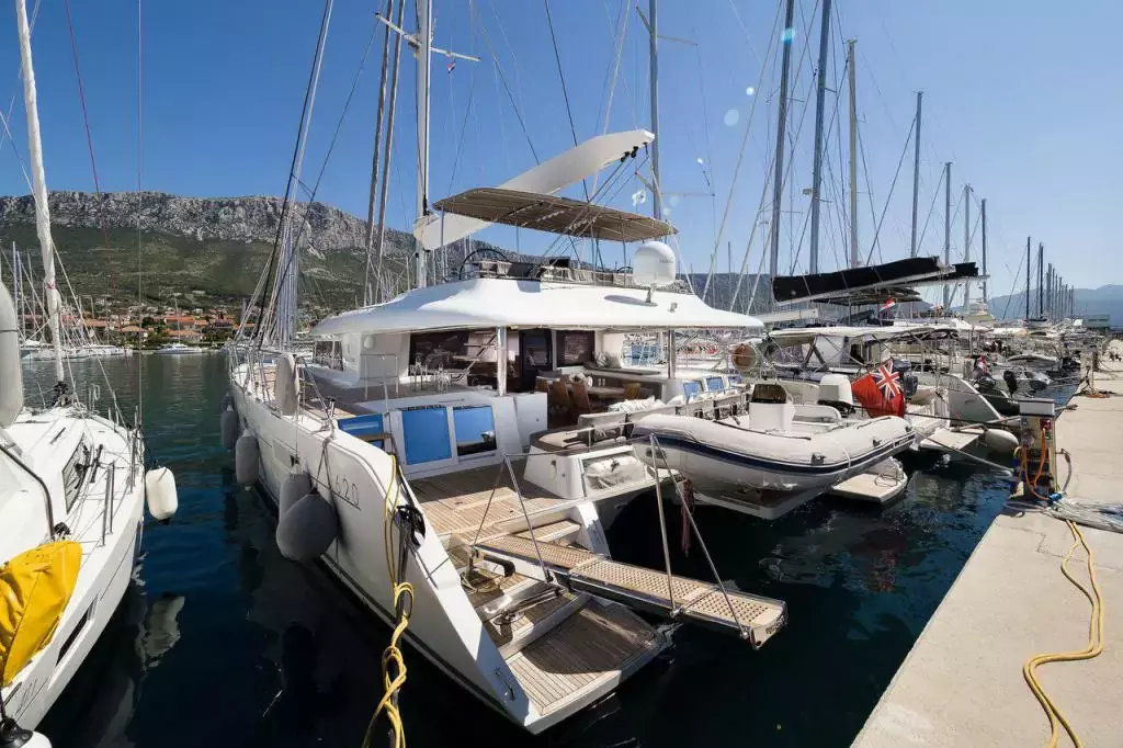 Twin by Lagoon - Special Offer for a private Sailing Catamaran Rental in Krk with a crew