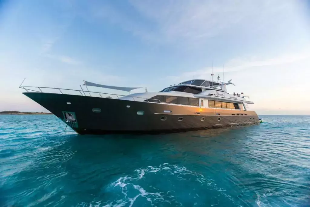 Unbridled by Crescent  Yachts - Top rates for a Charter of a private Motor Yacht in Antigua and Barbuda