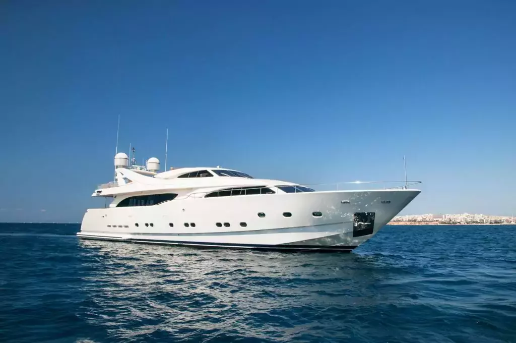 Whisper V by Ferretti - Special Offer for a private Motor Yacht Charter in Mykonos with a crew