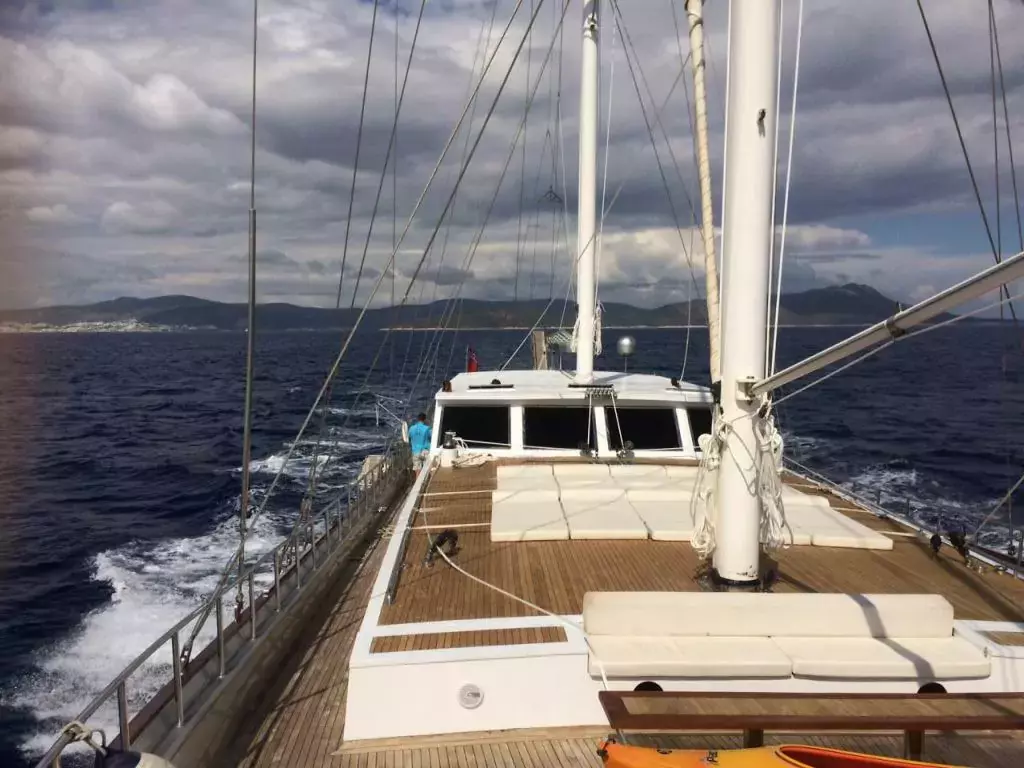 White Soul by Bodrum Shipyard - Special Offer for a private Motor Sailer Rental in Sardinia with a crew