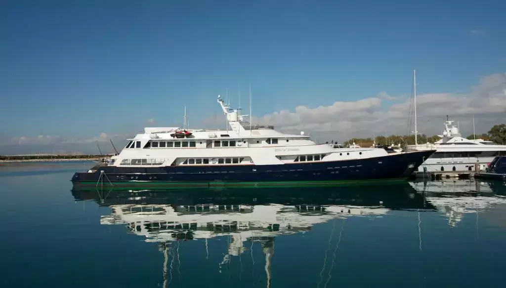 Wind of Fortune by CRN - Top rates for a Charter of a private Superyacht in Cyprus