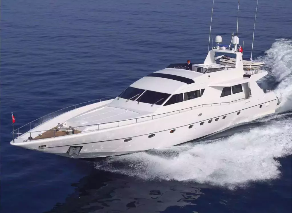 Wish by Alfamarine - Special Offer for a private Motor Yacht Charter in Zakynthos with a crew