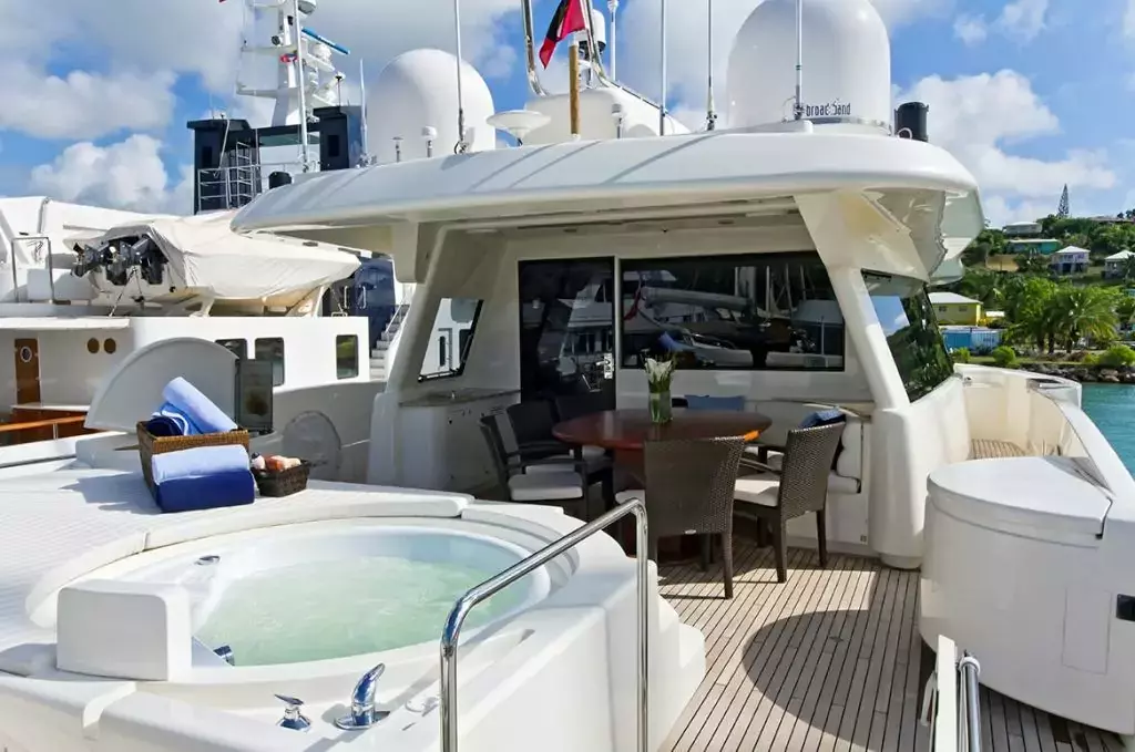 Ziacanaia by Ferretti - Special Offer for a private Motor Yacht Charter in Gros Islet with a crew