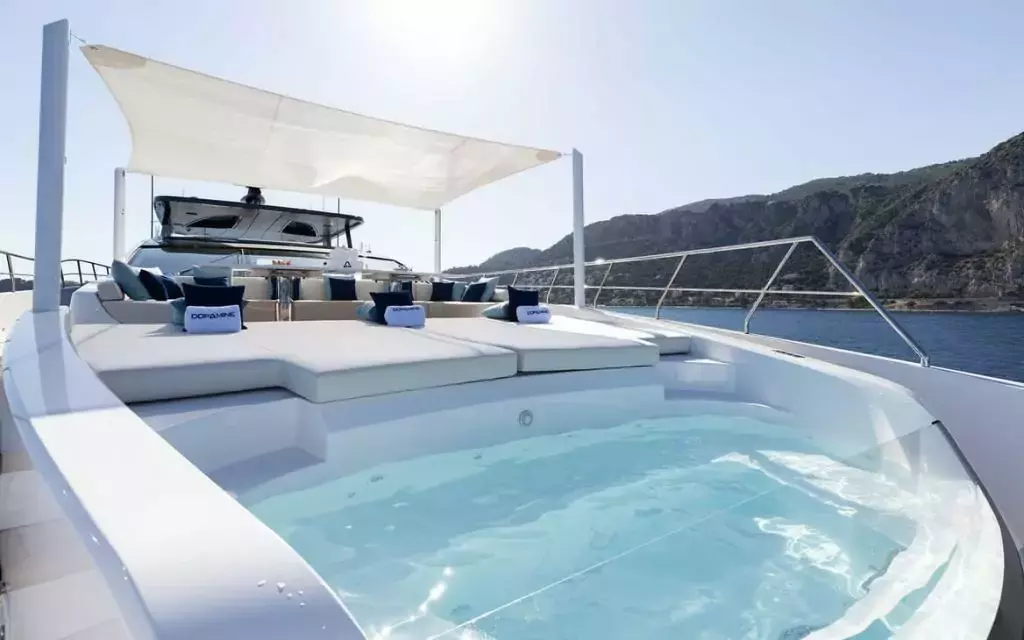 Dopamine by Mangusta - Special Offer for a private Superyacht Charter in Normans Cay with a crew