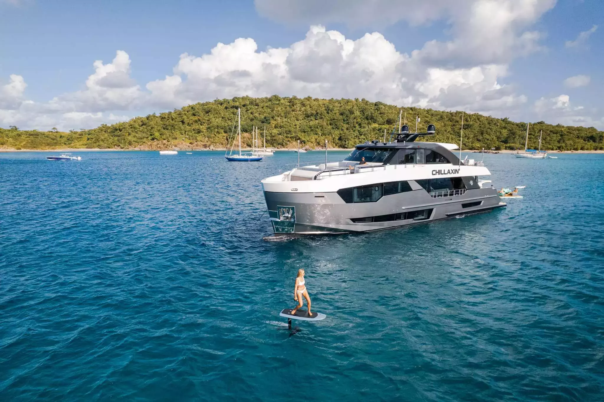 Chillaxin by Ocean Alexander - Top rates for a Charter of a private Motor Yacht in St Barths