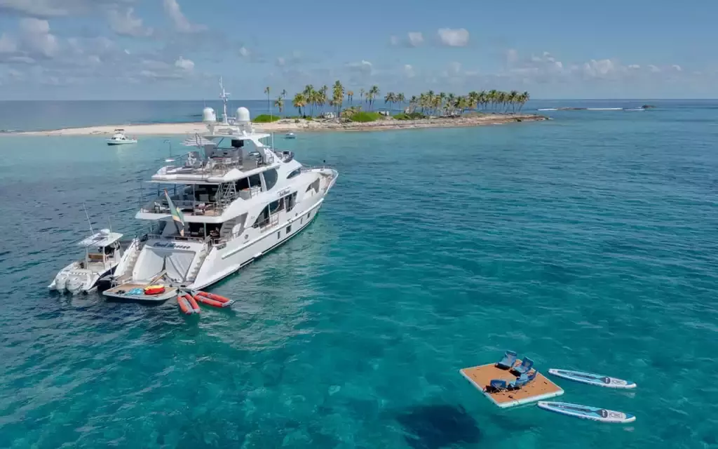 Cool Breeze by Benetti - Special Offer for a private Superyacht Charter in Normans Cay with a crew