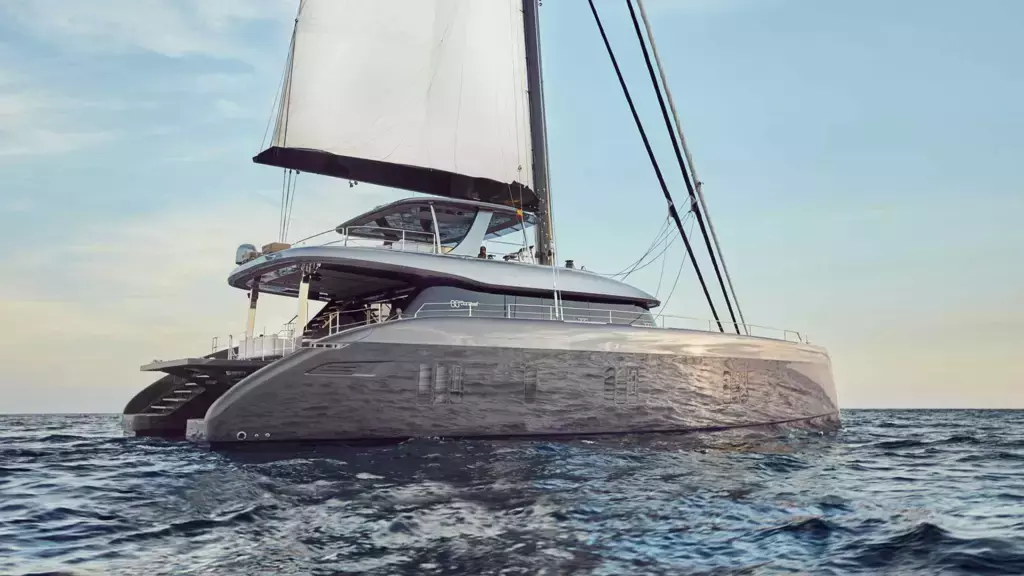 GreyB by Sunreef Yachts - Special Offer for a private Sailing Catamaran Rental in Mallorca with a crew