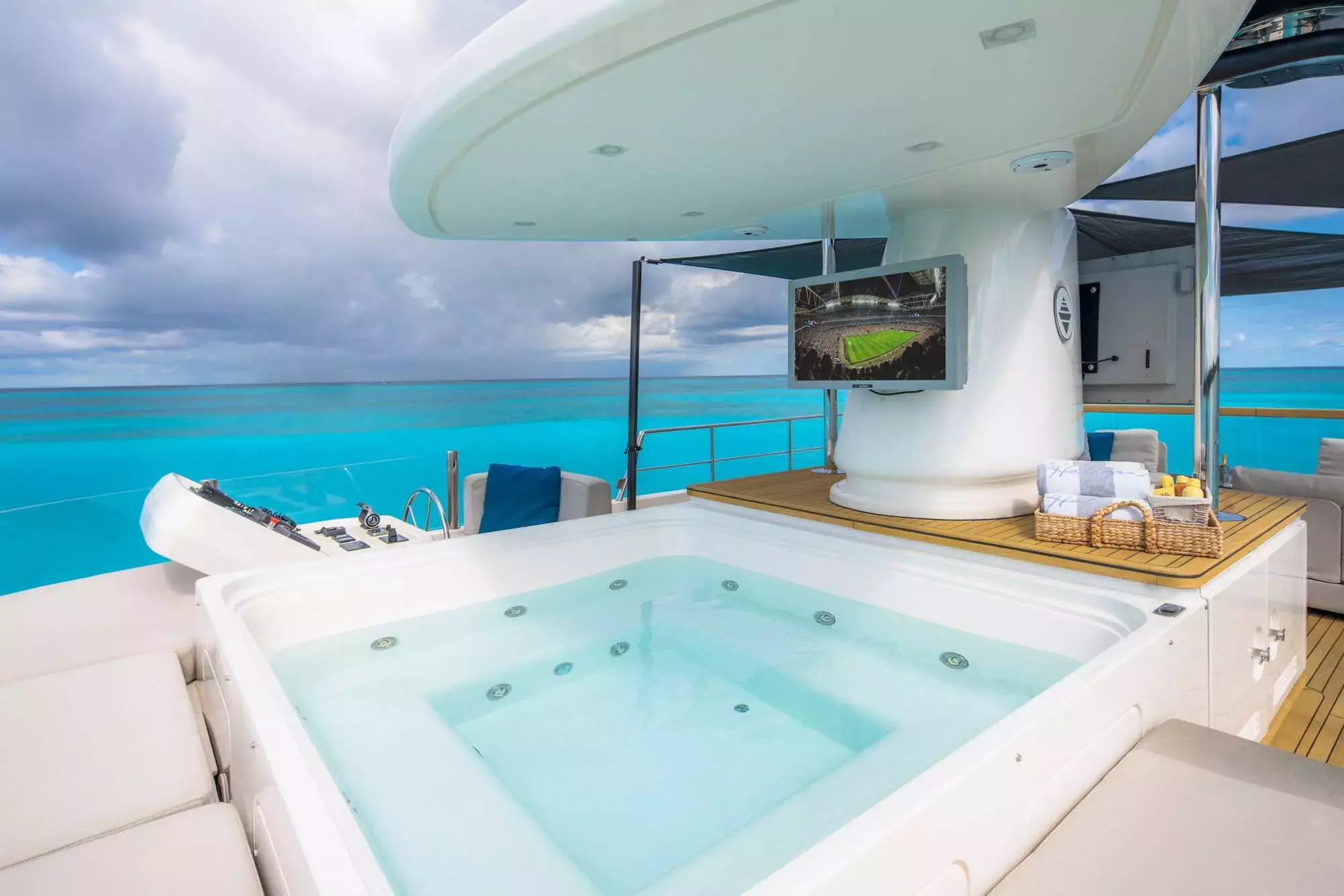 Halcyon by Sanlorenzo - Top rates for a Charter of a private Motor Yacht in St Barths