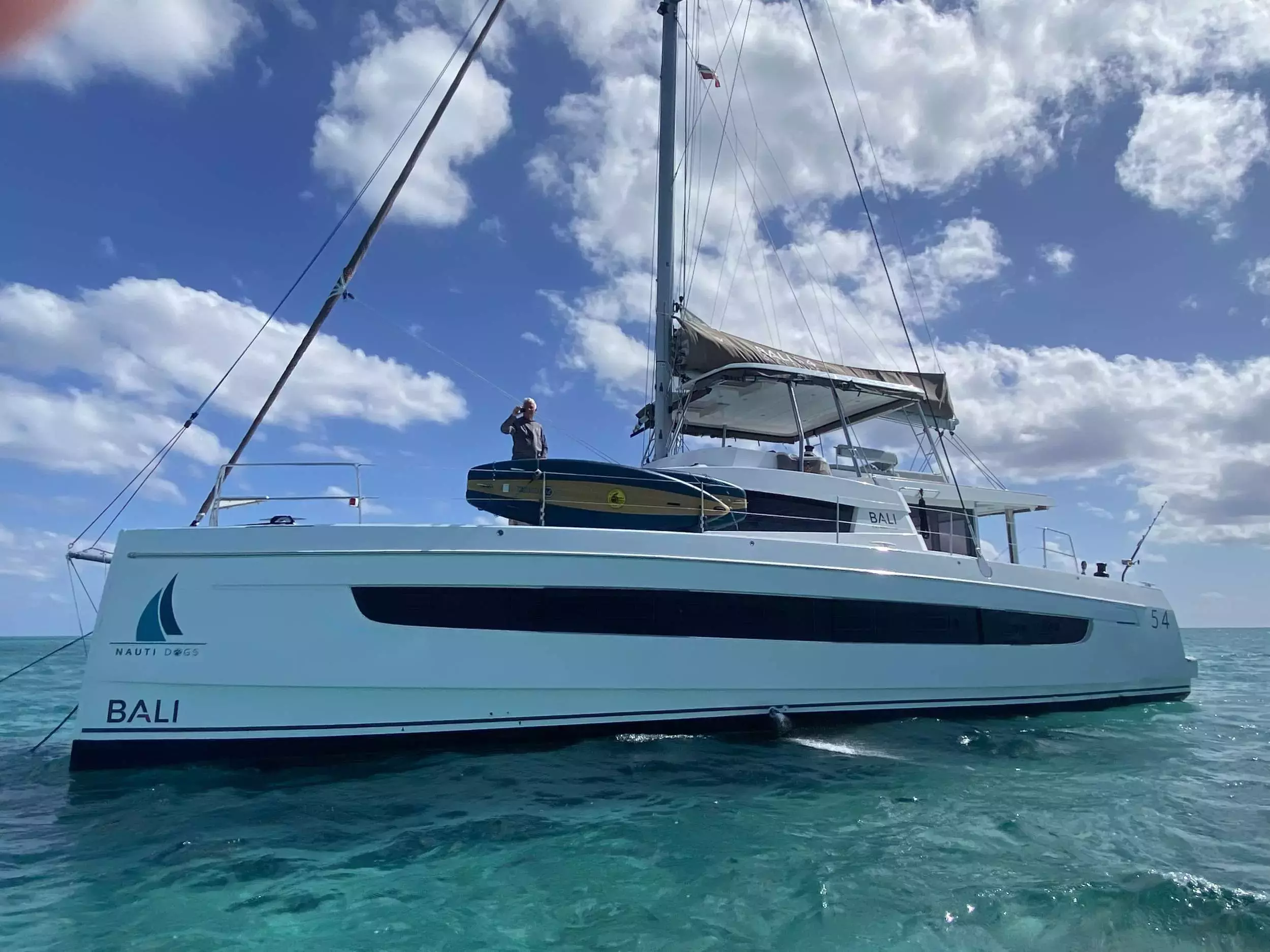 Nauti Dogs by Bali Catamarans - Special Offer for a private Sailing Catamaran Charter in Exuma with a crew