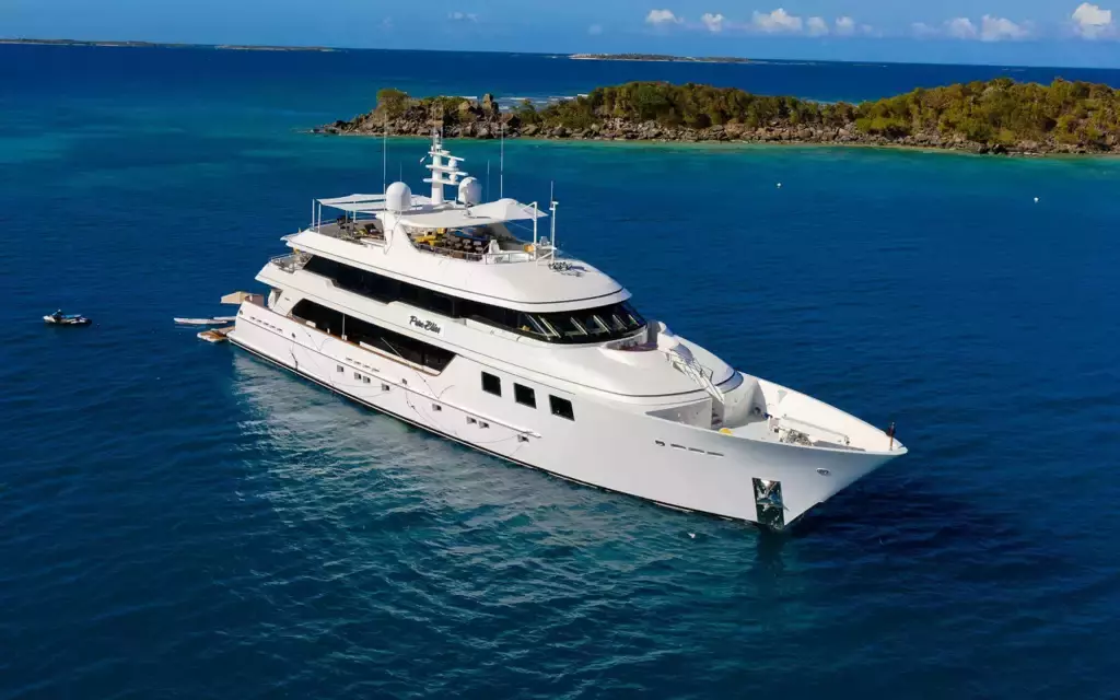 Pure Bliss by Burger Boat - Top rates for a Charter of a private Superyacht in St Barths