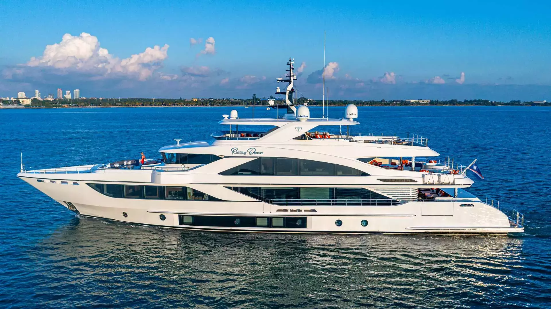 Rising Dawn by Gulf Craft - Special Offer for a private Superyacht Charter in Simpson Bay with a crew