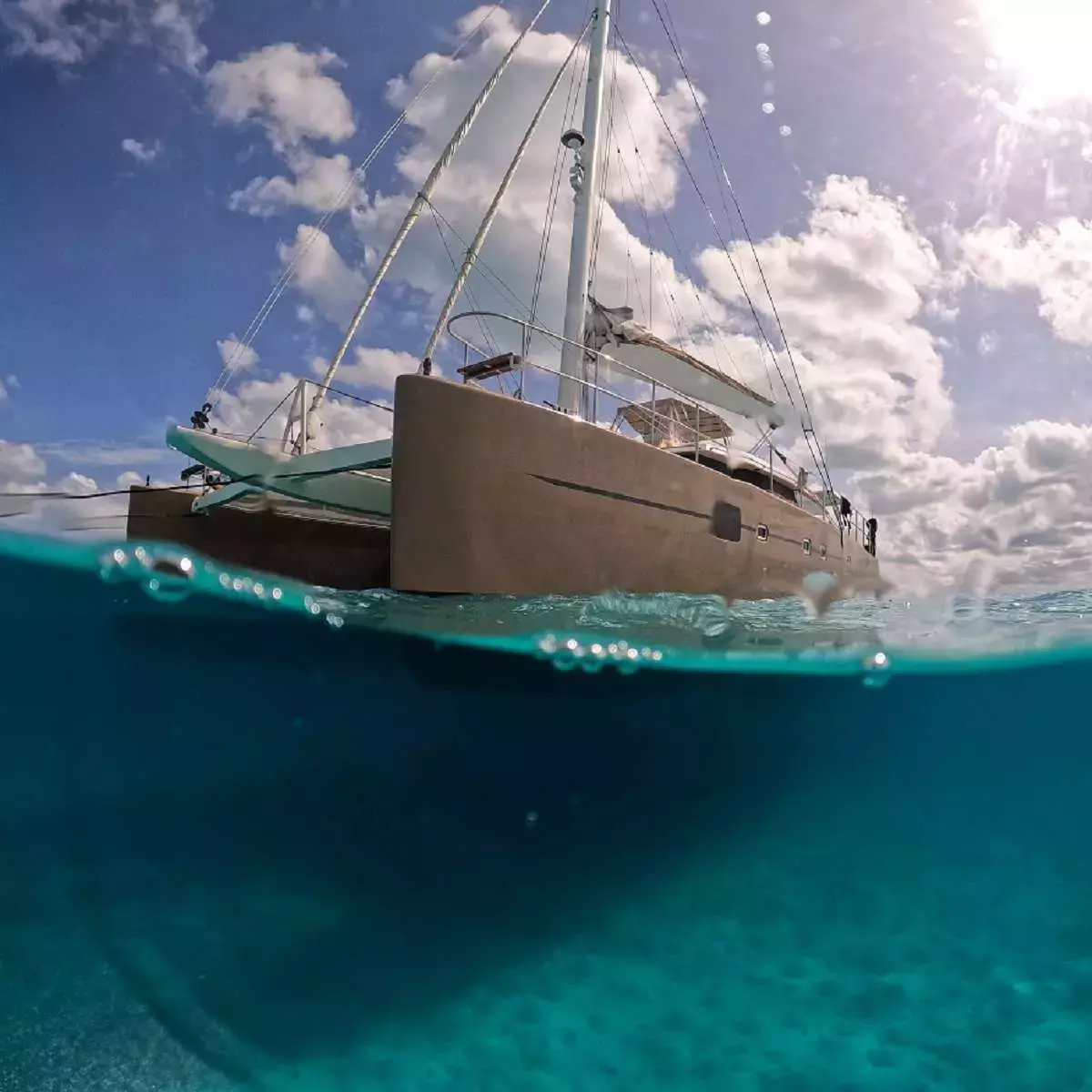 Serendipity by Sunreef Yachts - Top rates for a Charter of a private Sailing Catamaran in Bahamas