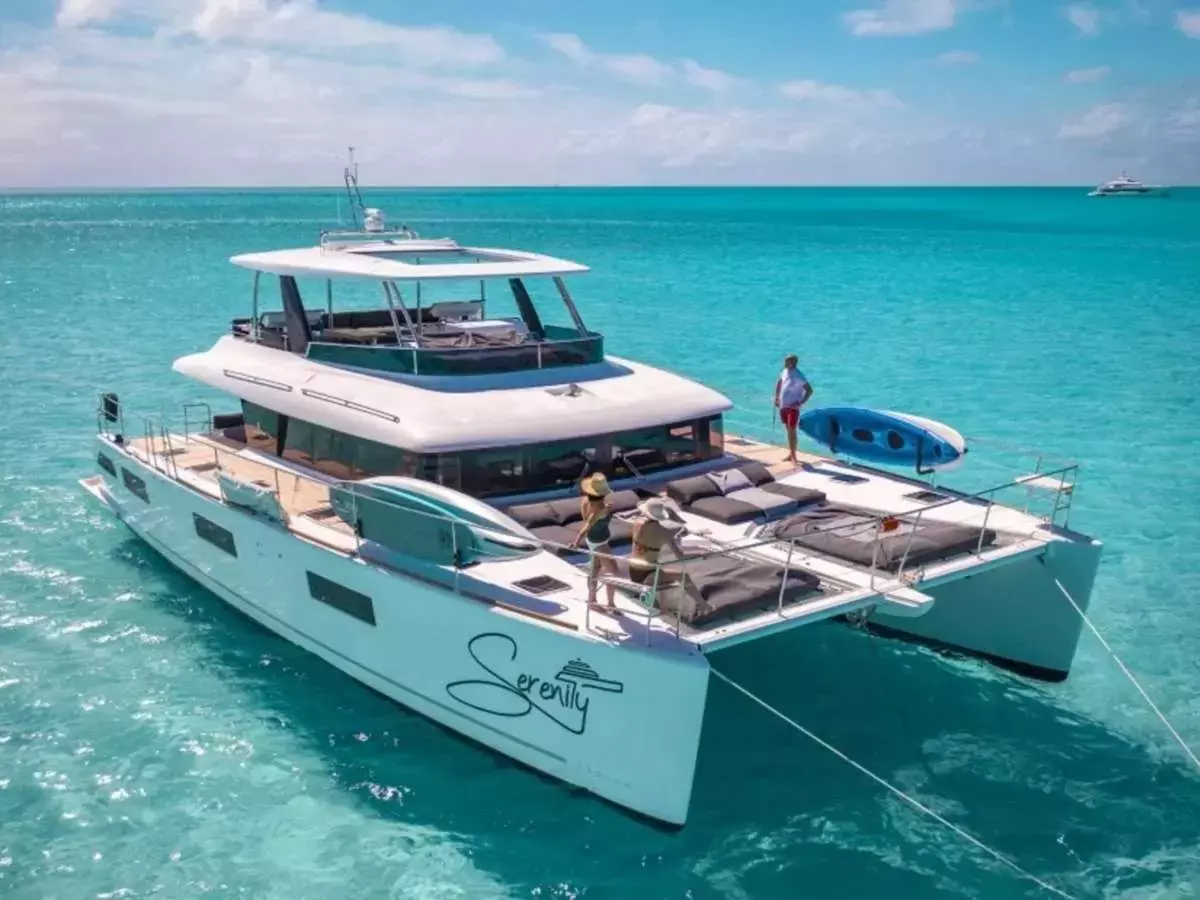 Serenity 2 by Lagoon - Special Offer for a private Sailing Catamaran Charter in Exuma with a crew