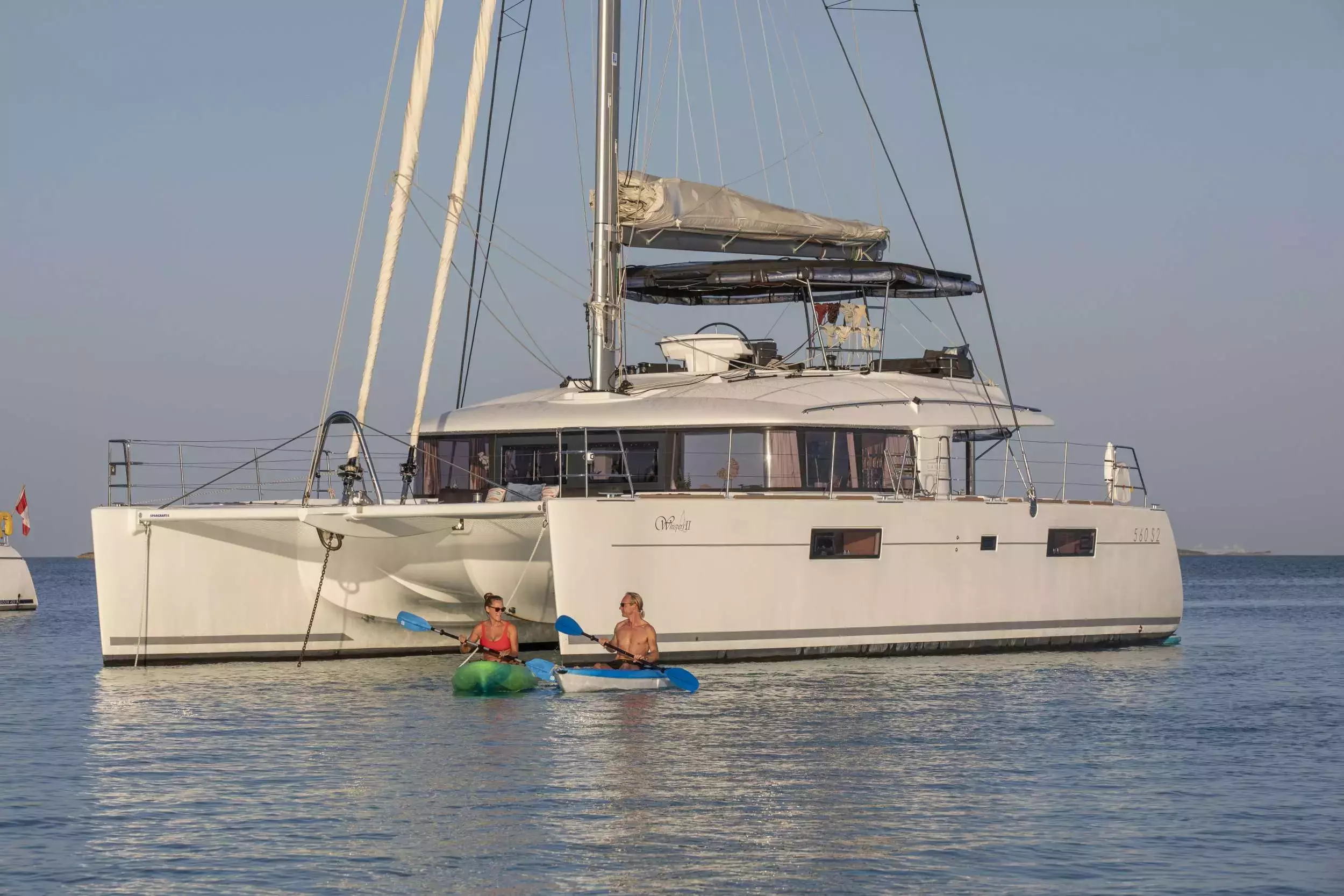 Whispers II by Lagoon - Special Offer for a private Sailing Catamaran Rental in Freeport with a crew