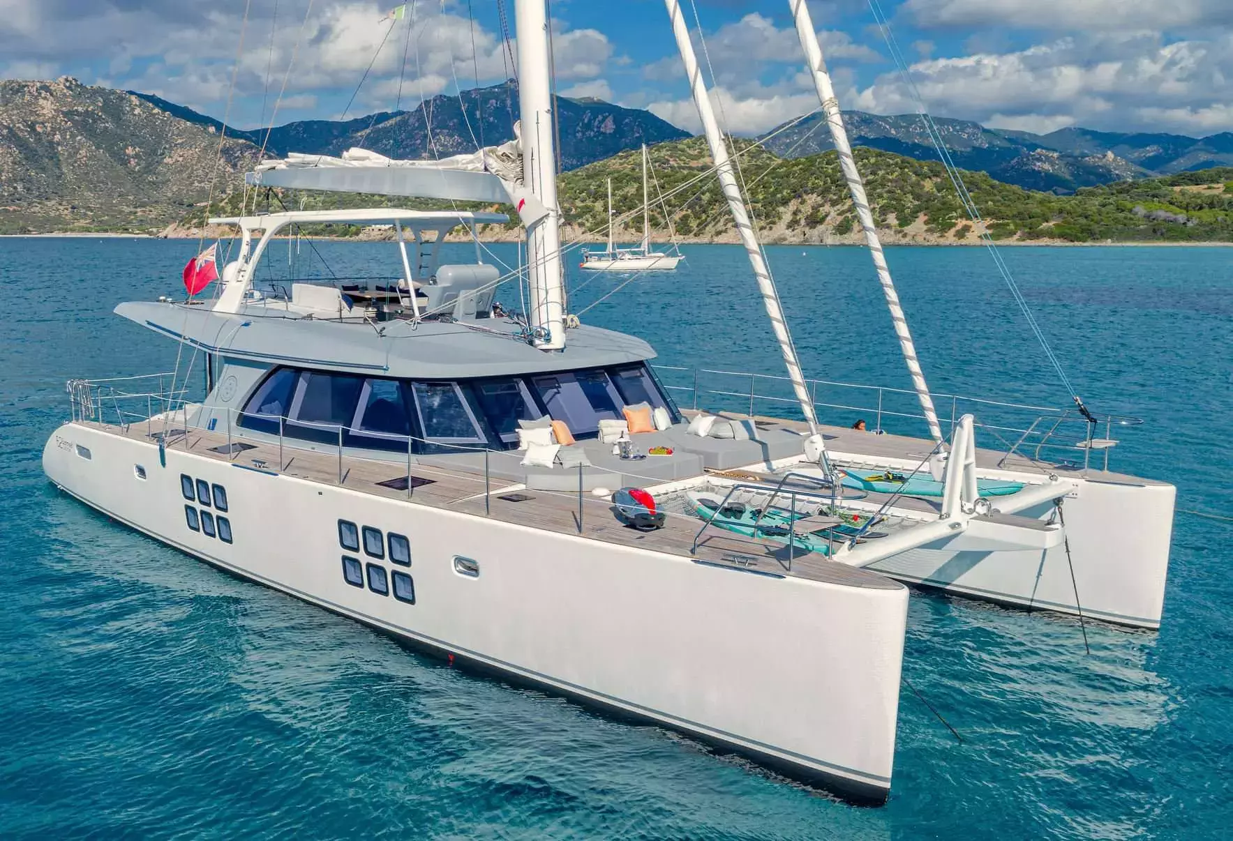 Adea by Sunreef Yachts - Special Offer for a private Sailing Catamaran Rental in Virgin Gorda with a crew