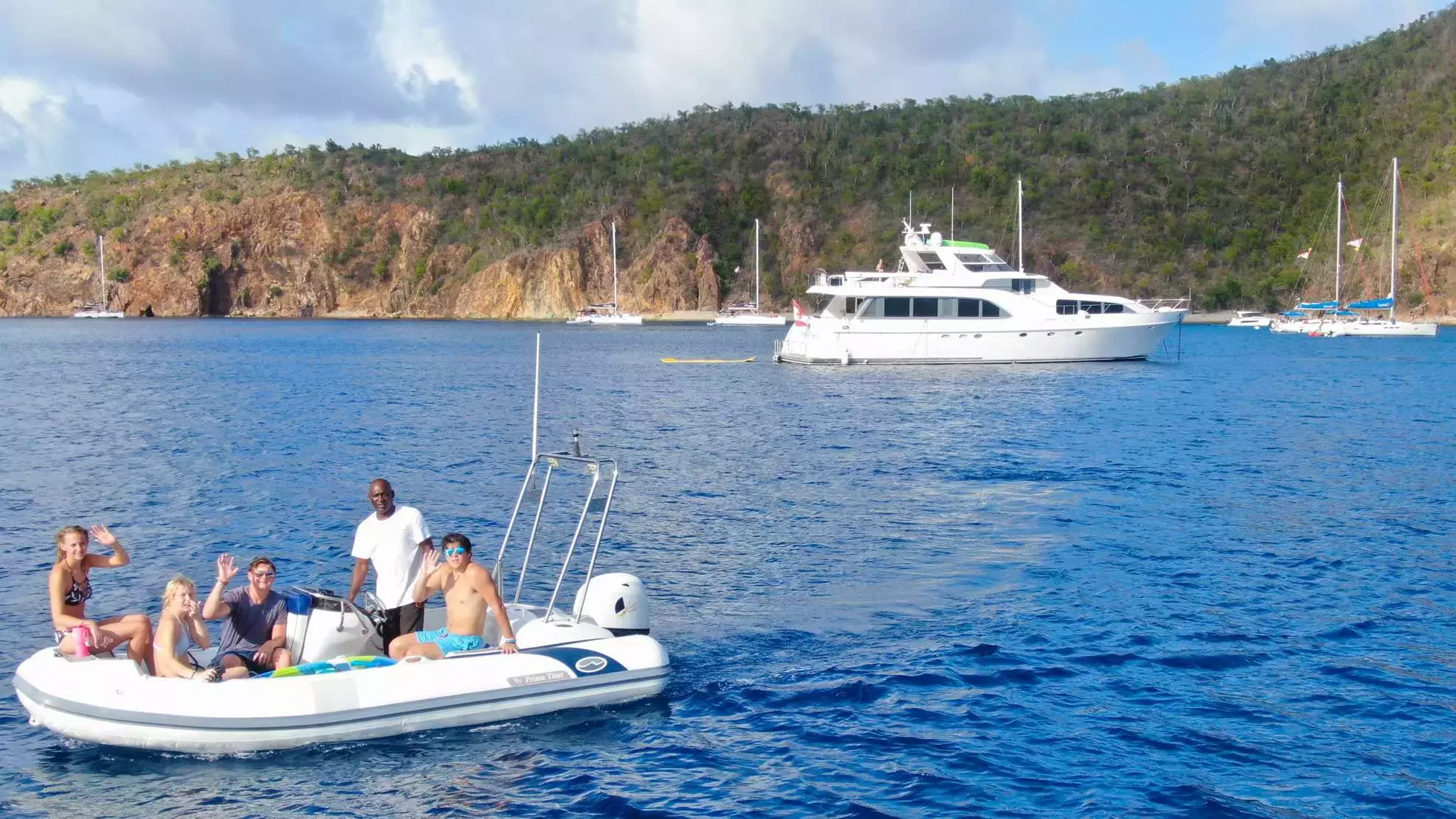 Prime Time by Nordlund - Top rates for a Charter of a private Motor Yacht in British Virgin Islands