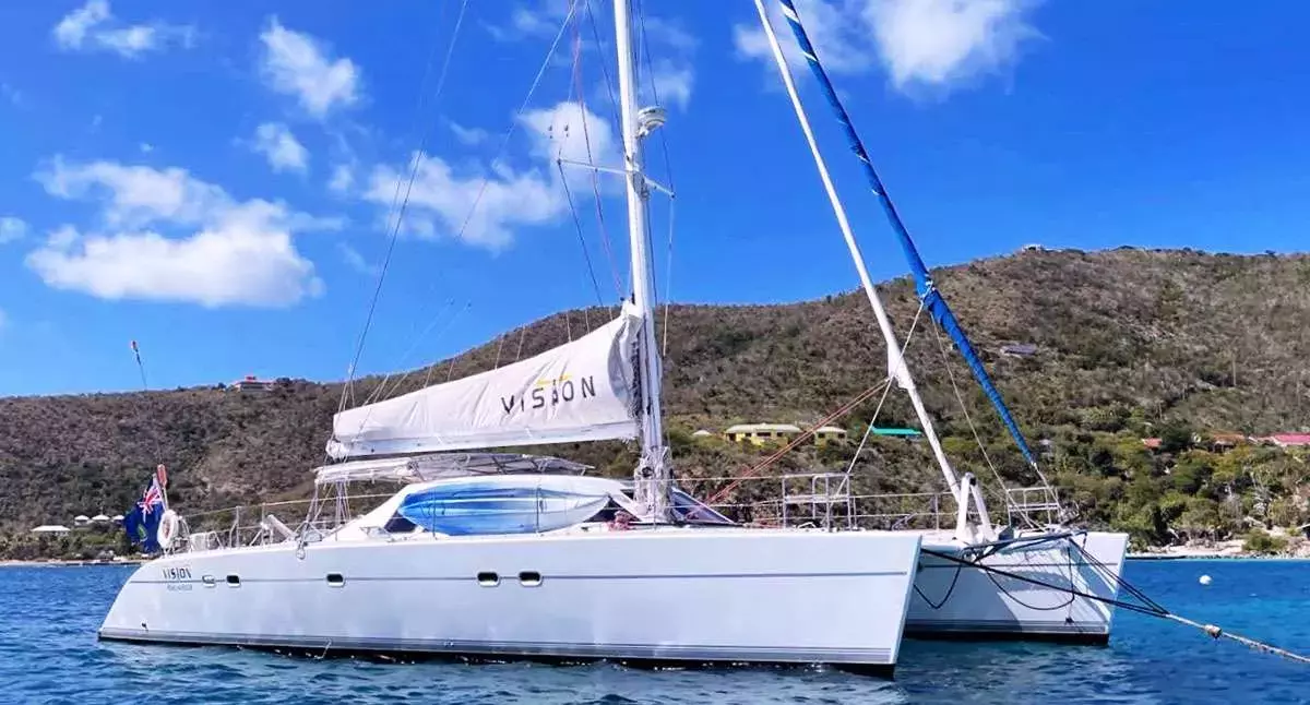 Vision by Lagoon - Special Offer for a private Sailing Catamaran Rental in Tortola with a crew