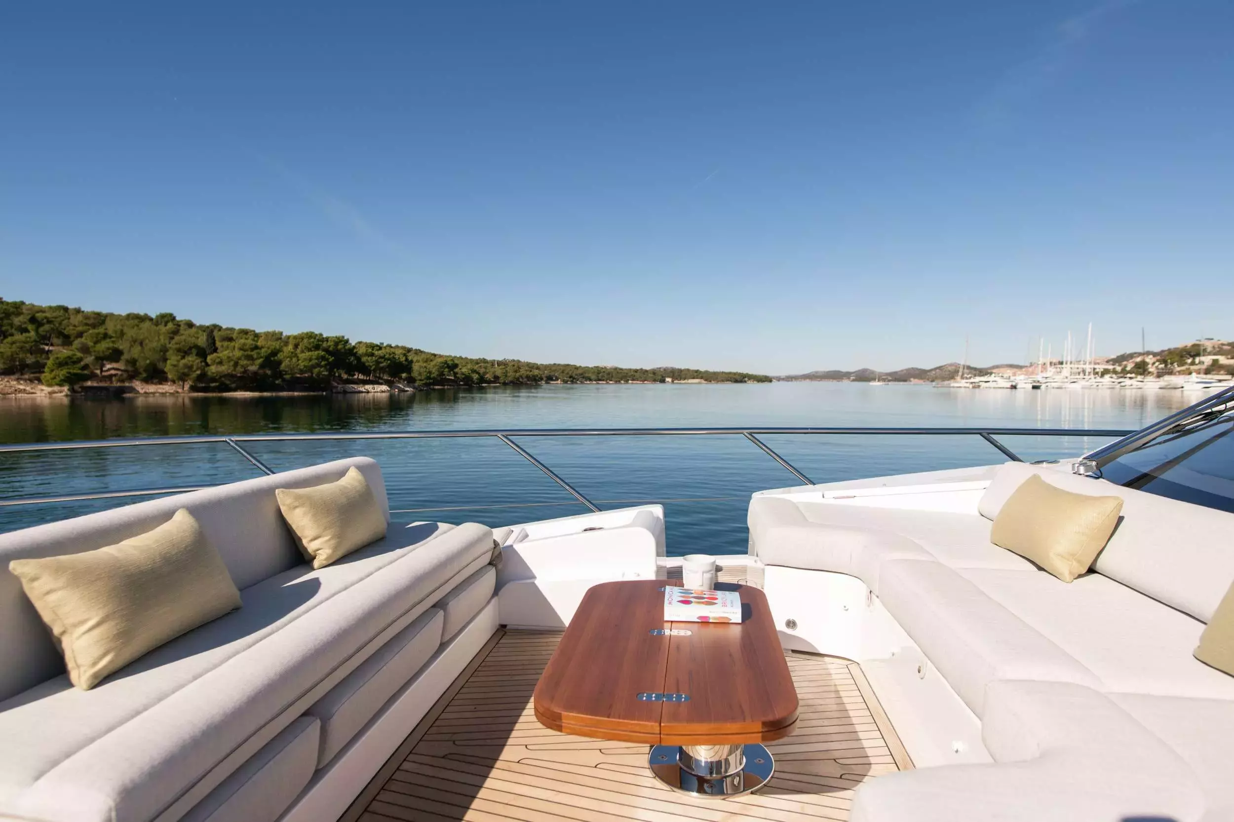 Alibaba by Azimut - Special Offer for a private Motor Yacht Charter in Boka Bay with a crew