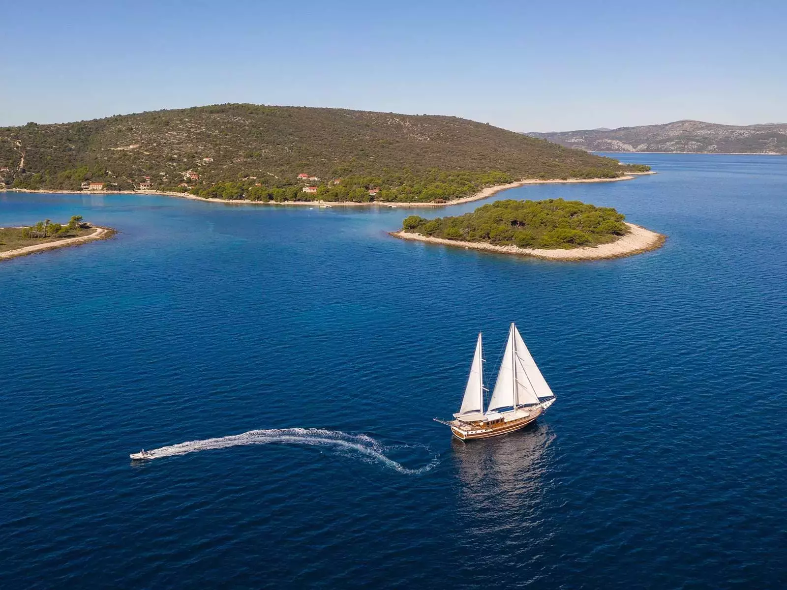Andi Star by Custom Made - Special Offer for a private Motor Sailer Charter in Hvar with a crew
