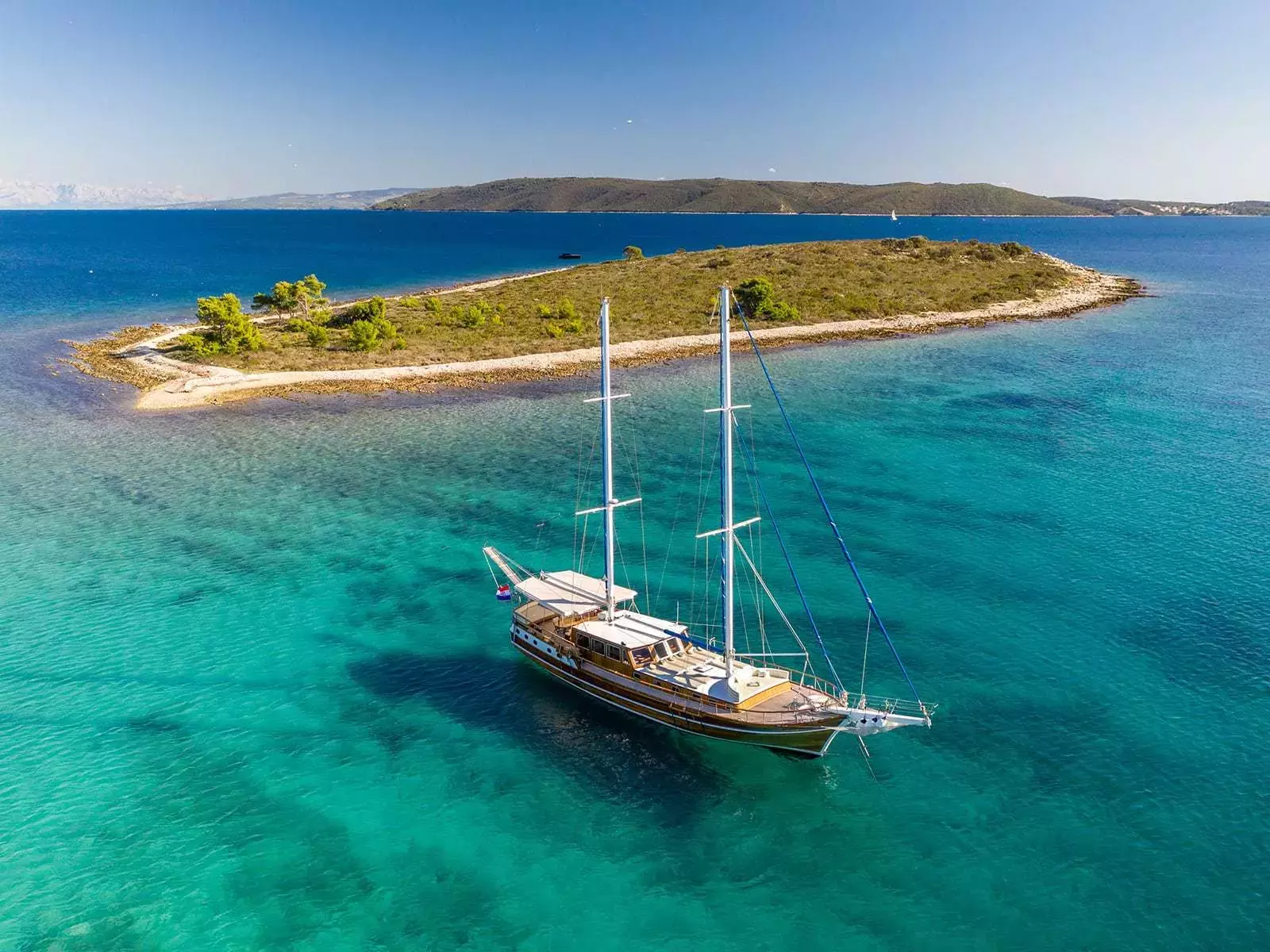 Andi Star by Custom Made - Special Offer for a private Motor Sailer Charter in Hvar with a crew