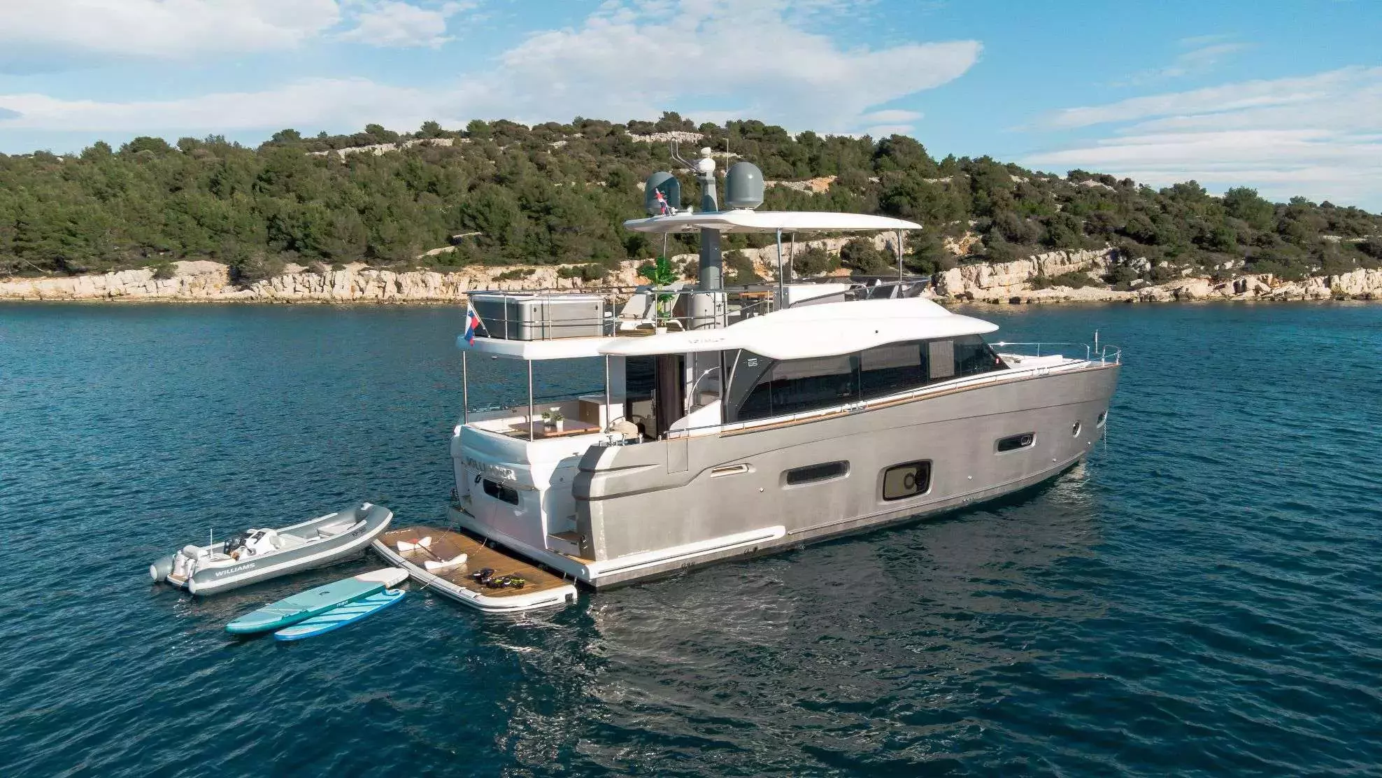 Bollinger by Azimut - Top rates for a Charter of a private Motor Yacht in Croatia