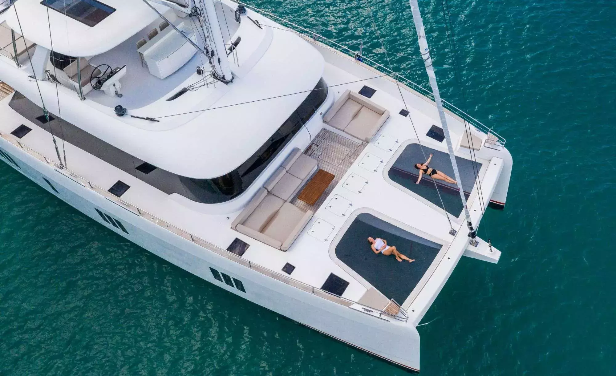 Bundalong by Sunreef Yachts - Special Offer for a private Luxury Catamaran Charter in St Thomas with a crew