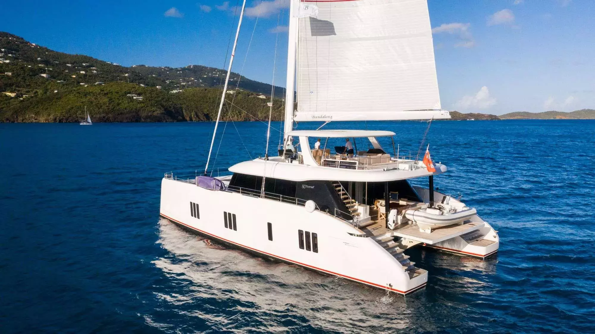 Bundalong by Sunreef Yachts - Special Offer for a private Luxury Catamaran Charter in St Thomas with a crew
