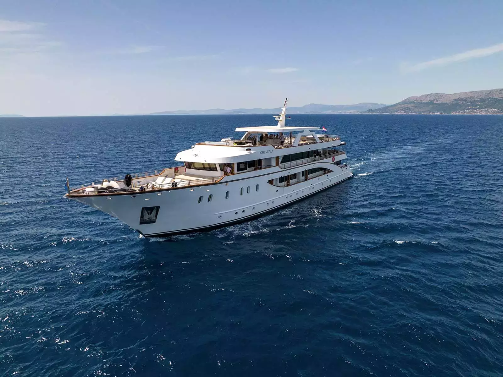 Cristal by Custom Made - Special Offer for a private Motor Yacht Charter in Krk with a crew