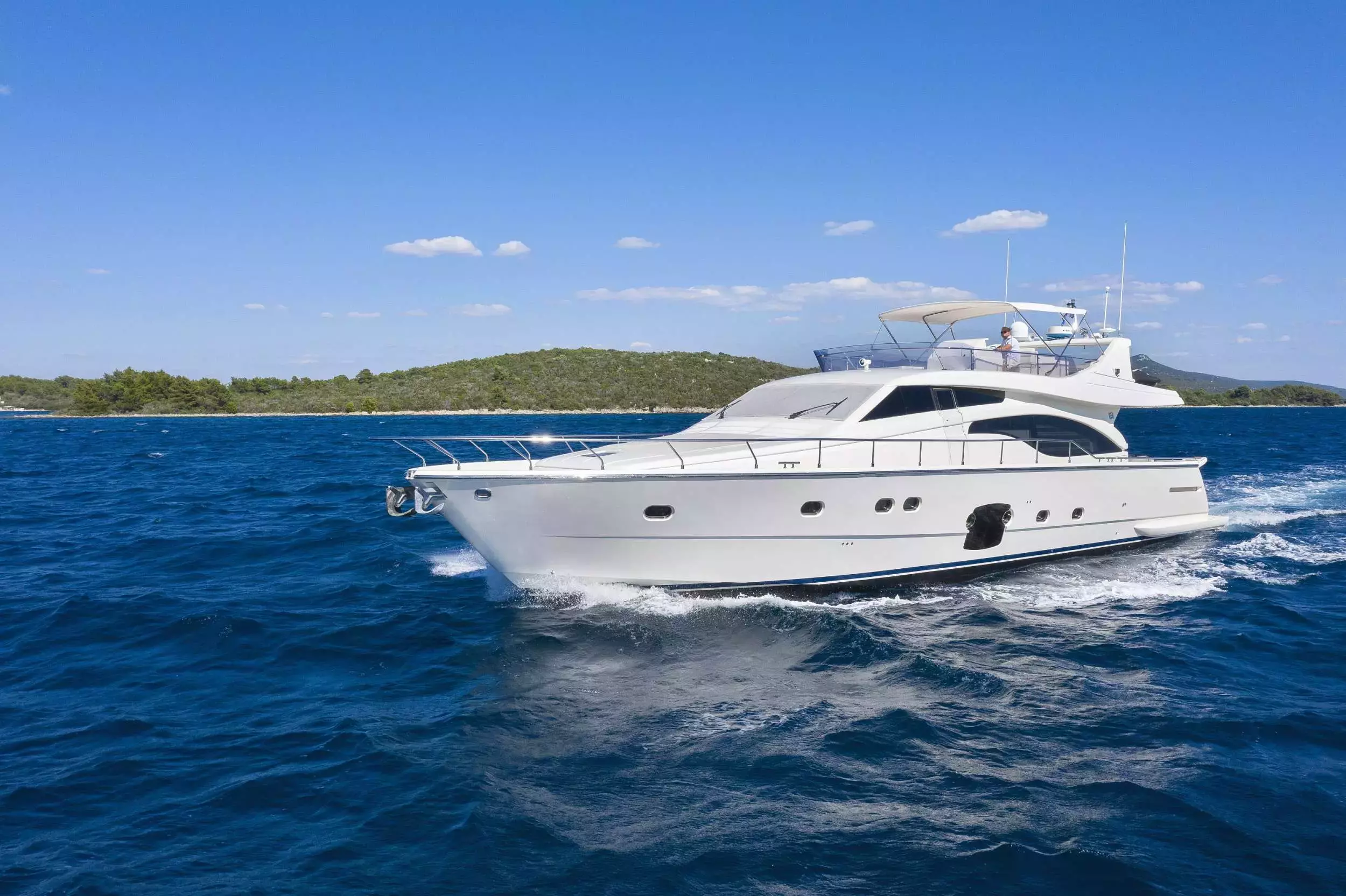 Dominique by Ferretti - Special Offer for a private Motor Yacht Charter in Perast with a crew