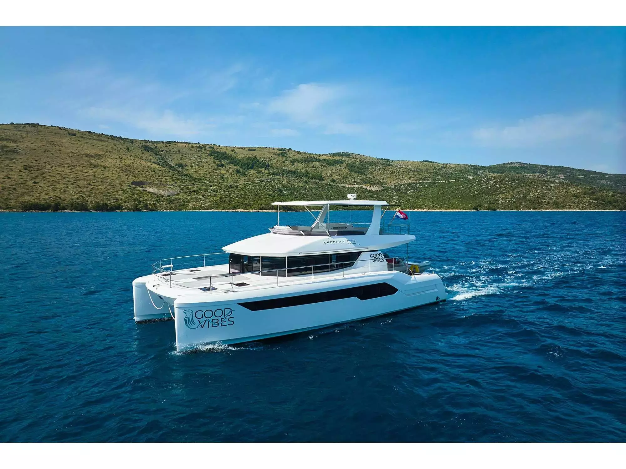 Good Vibes by Leopard Catamarans - Top rates for a Rental of a private Power Catamaran in Croatia